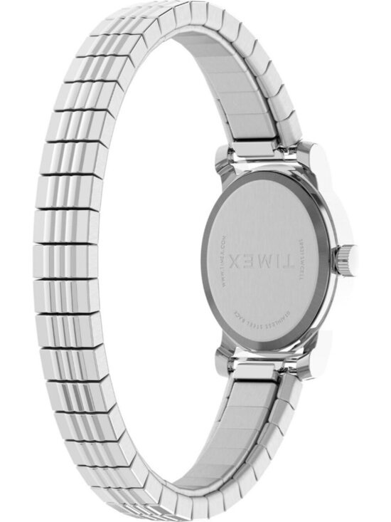 Women\'s Silver Analog Quartz Solid Cavatina Pearl Dial Oval Classic Wrist Watch
